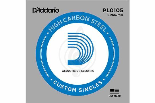 Изображение Струны для электрогитары D'Addario PL010 PLAIN STEEL