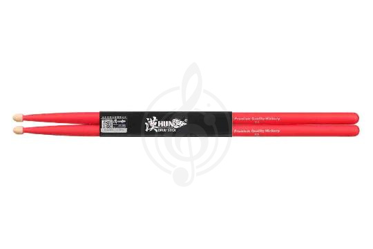 Изображение Барабанные палочки HUN Colored Series 5A RED