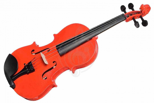 Изображение Скрипка ANTONIO LAVAZZA VL-20 RD размер 3/4, цвет - КРАСНЫЙ металлик